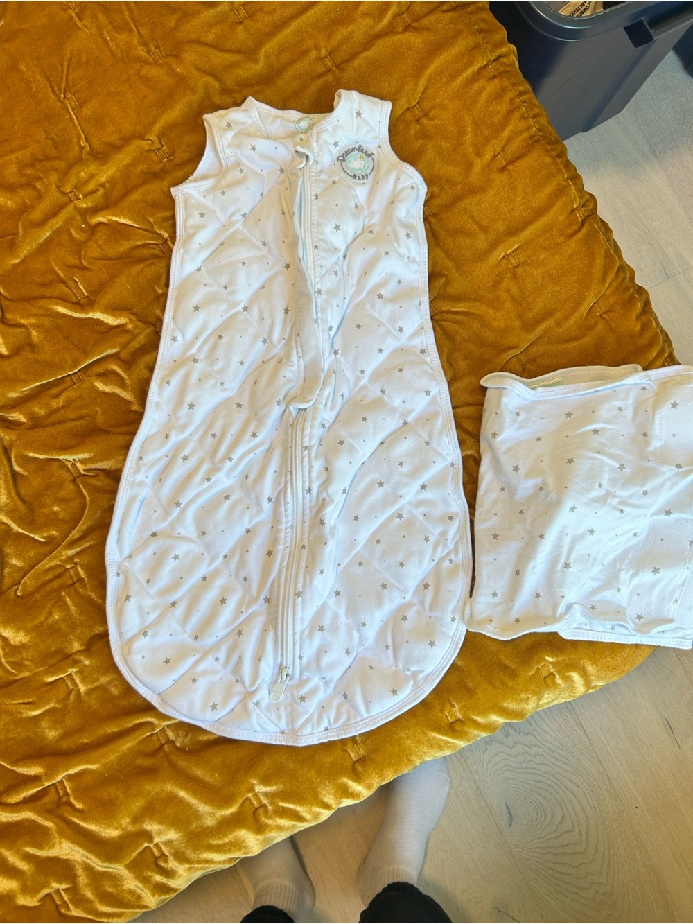 Dreamland Baby sleep sack swaddle 0-6 months - Picture 2 of 5